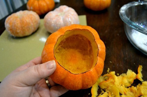 ваза из тыквы